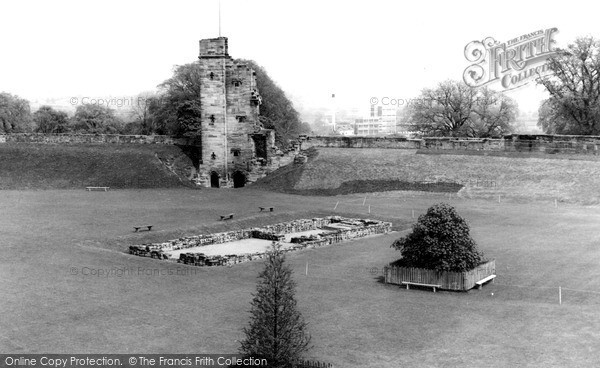 Photo of Tutbury, The Castle c.1955