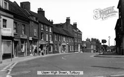 Upper High Street c.1960, Tutbury