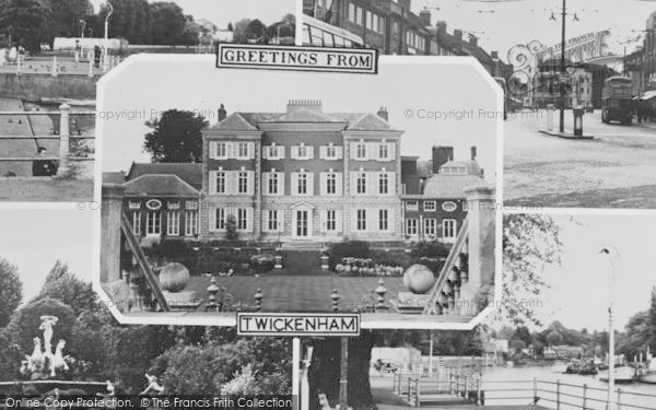 Photo of Twickenham, Composite c.1955