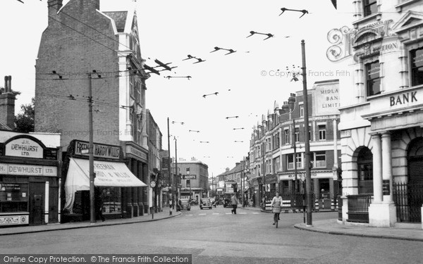 Photo of Twickenham, London Road c.1955