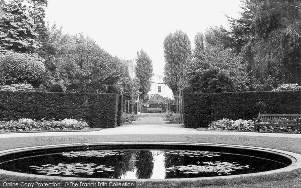 Photo of Twickenham, The Gardens, York House c.1955