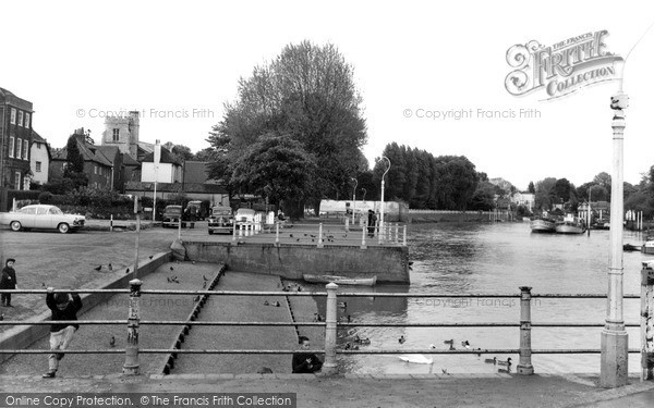 Photo of Twickenham, The River And Parish Church c.1960