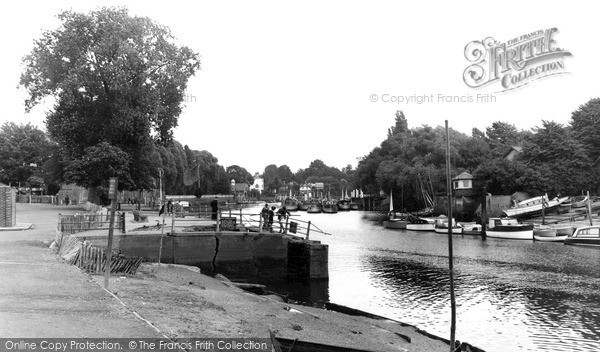 Photo of Twickenham, The Thames c.1955