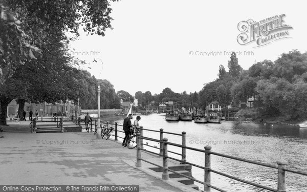 Photo of Twickenham, The Thames c.1955
