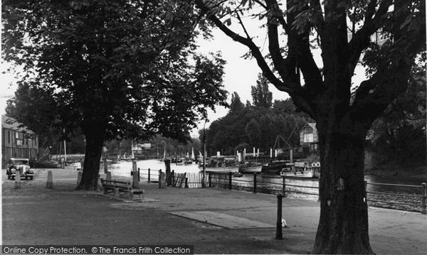 Photo of Twickenham, The Thames c.1955