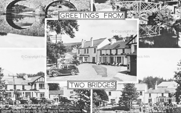 Photo of Two Bridges, Composite c.1955