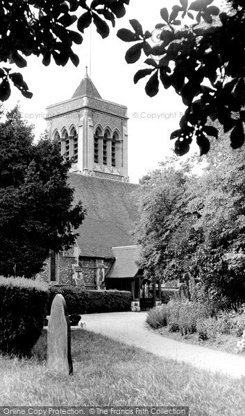 Photo of Twyford, Church Of St Mary The Virgin c.1955