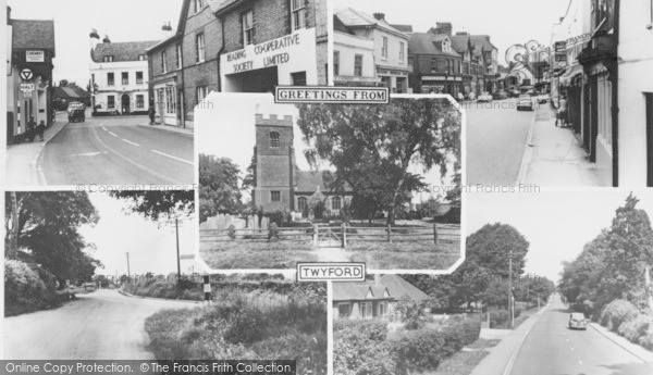 Photo of Twyford, Composite c.1960