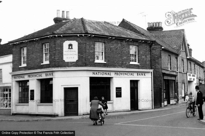 Photo of Twyford, National Provincial Bank c.1960