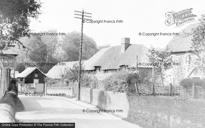 Photo of Twyford, Shawford Road c.1955