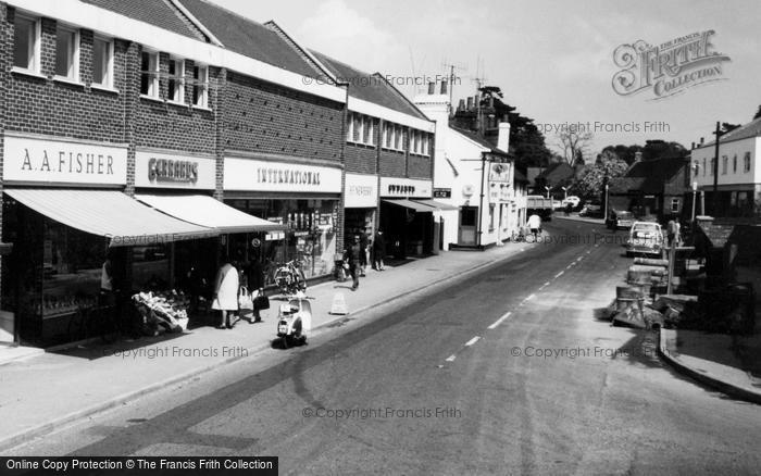 Photo of Twyford, Shopping On London Road c.1969