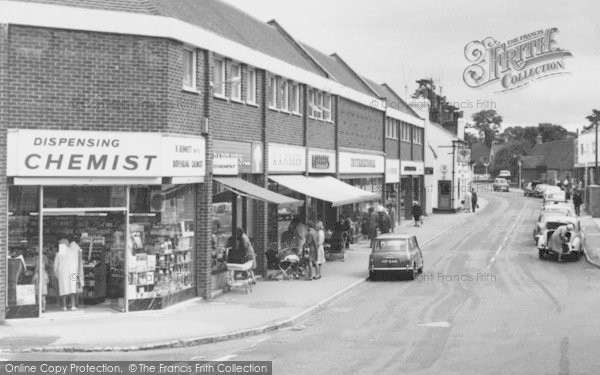 Photo of Twyford, Shopping On London Road c.1969
