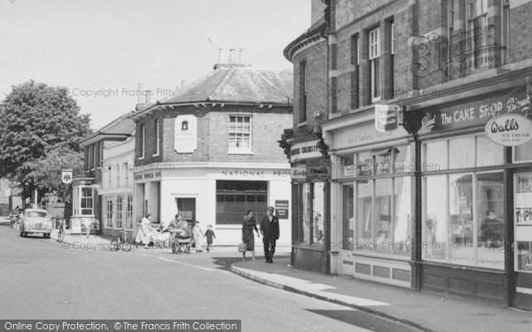 Photo of Twyford, Shops On London Road c.1960