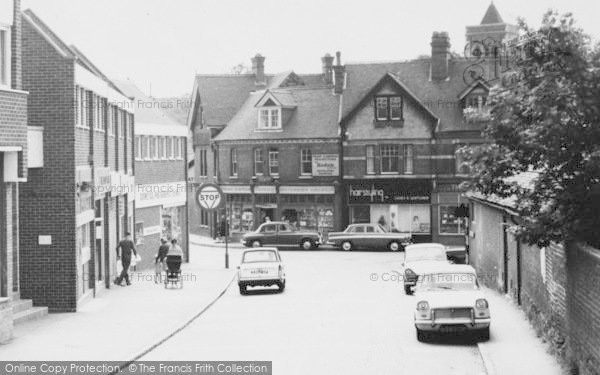 Photo of Twyford, Shops On London Road c.1969