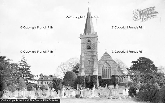 Photo of Twyford, St Mary's Church c.1955