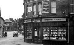 The Chemist, Church Street c.1950, Twyford