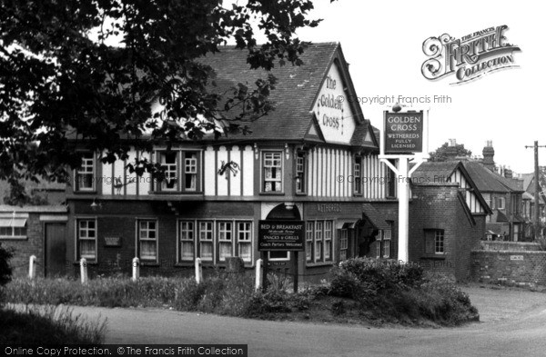 Photo of Twyford, The Golden Cross c.1955