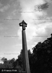 Cross In St Mary's Churchyard 1948, Tyberton