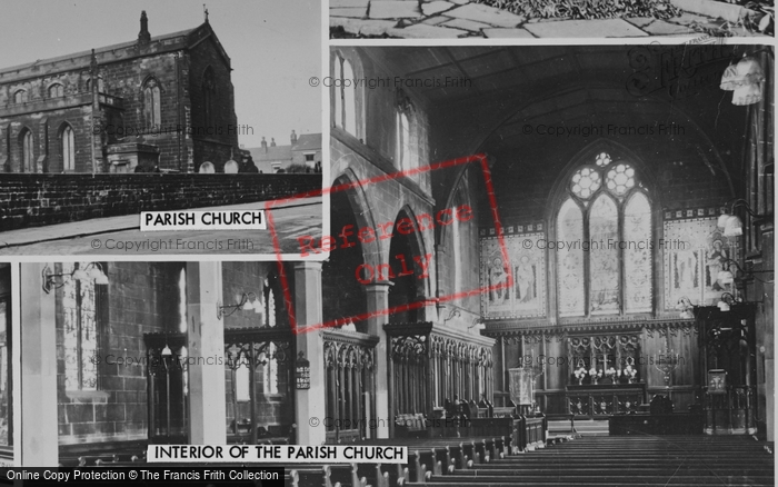 Photo of Tyldesley, Parish Church Interior c.1950