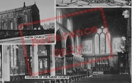 Parish Church Interior c.1950, Tyldesley