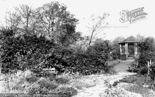 Photo of Tyldesley, Park, The Bandstand c.1955