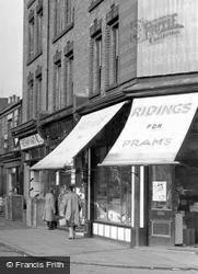Ridings Shop, Elliott Street 1950, Tyldesley