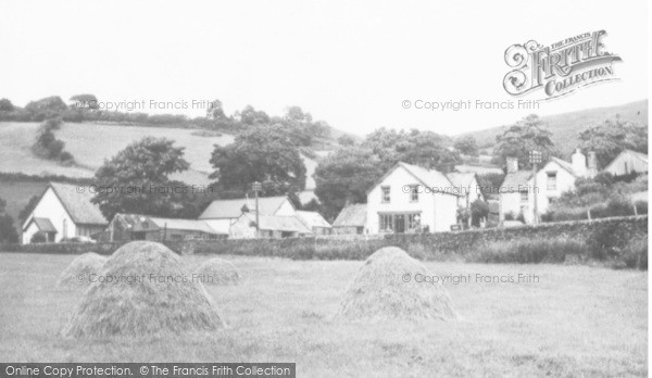 Photo of Tynant, The Village From The River c.1960