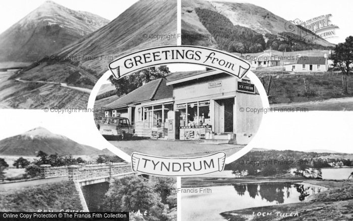 Photo of Tyndrum, Composite c.1960