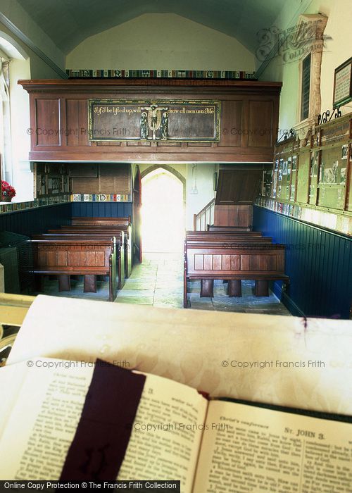 Photo of Tyneham, Church Interior 2004
