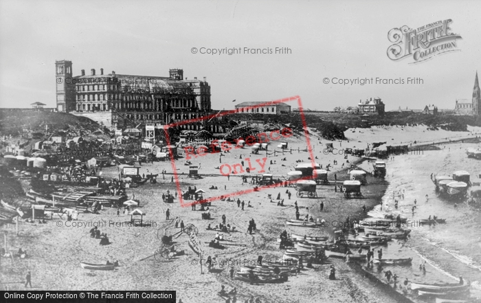 Photo of Tynemouth, Long Sands c.1900