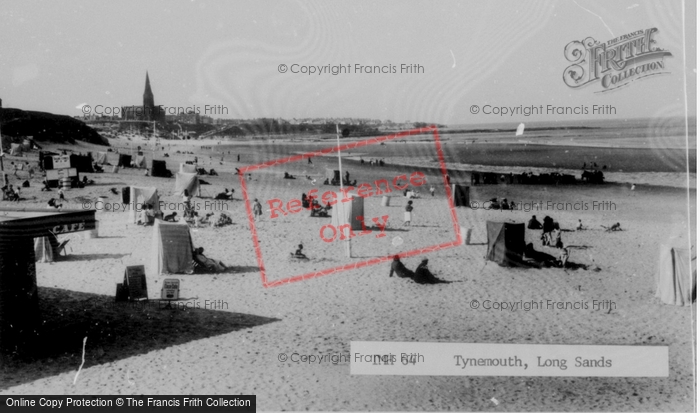 Photo of Tynemouth, Long Sands c.1960