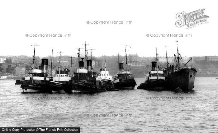 Photo of Tynemouth, Ships On The River Tyne c.1960