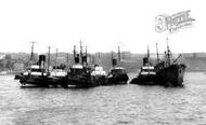 Ships On The River Tyne c.1960, Tynemouth