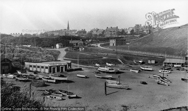 Photo of Tynemouth, The Beach c.1955