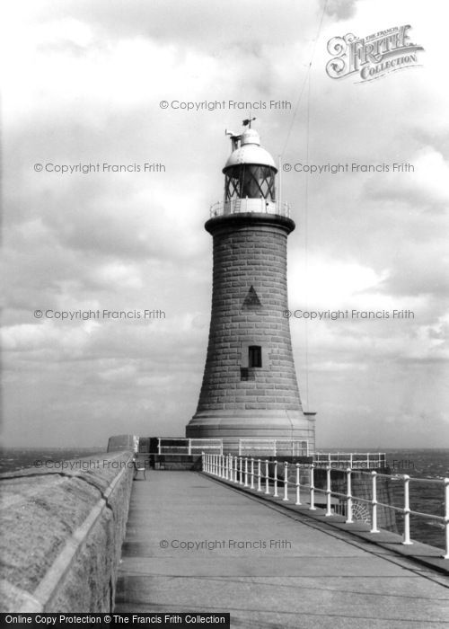 Photo of Tynemouth, The Lighthouse c.1955
