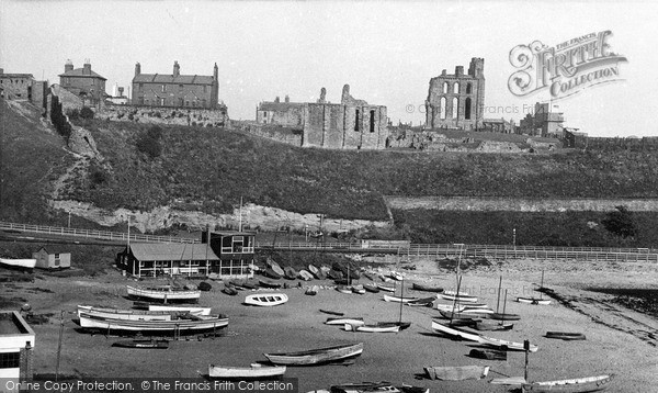 Photo of Tynemouth, The Priory c.1955