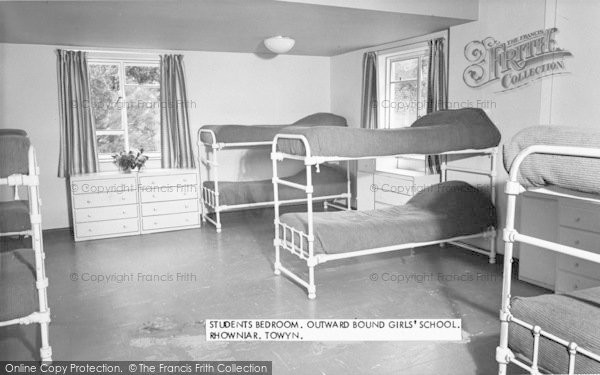 Photo of Tywyn, A Student Bedroom, Outward Bound Girls School, Rhowniar c.1965