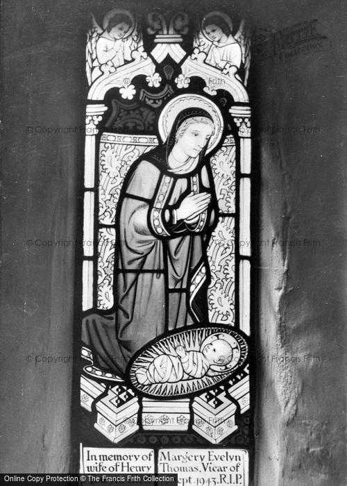 Photo of Tywyn, Church, Memorial Window c.1955