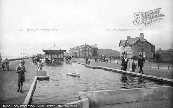 Photo of Tywyn, Marine Parade, Paddling Pool 1930