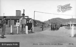 Morfa Camp Church Parade c.1939, Tywyn