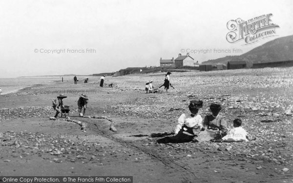 Photo of Tywyn, On The Beach 1908