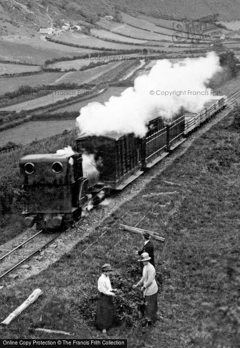 Photo of Tywyn, People By Tal Y Llyn Railway 1925