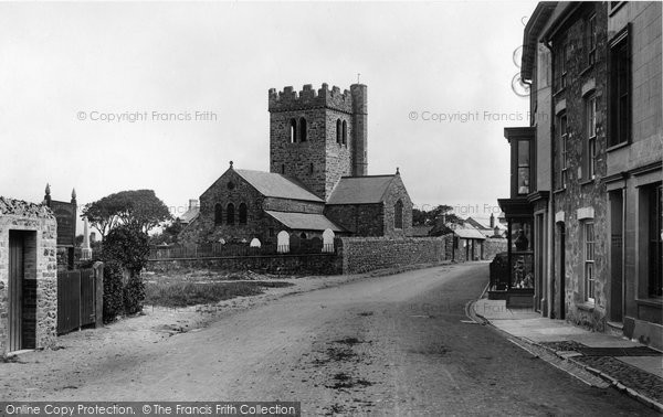Photo of Tywyn, St Cadfan's Church 1892