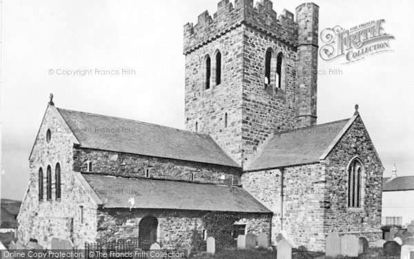 Photo of Tywyn, St Cadfan's Church c.1935