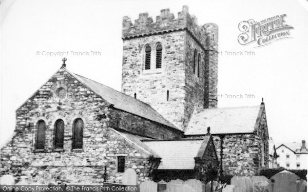 Photo of Tywyn, St Cadfan's Church c.1955
