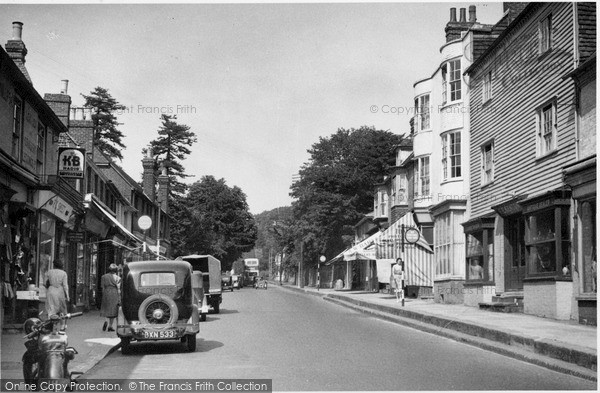 Photo of Uckfield, High Street c.1955