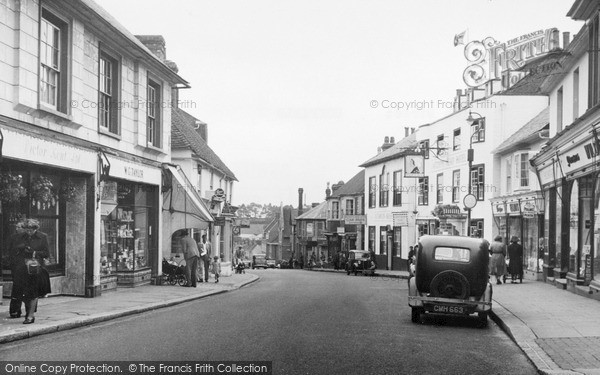 Photo of Uckfield, High Street c.1955