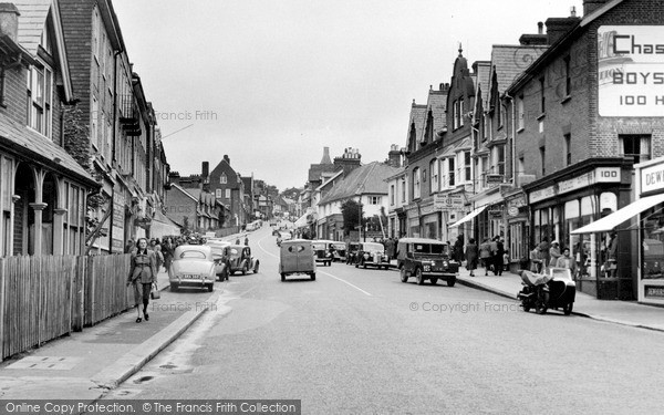 Photo of Uckfield, High Street c.1955