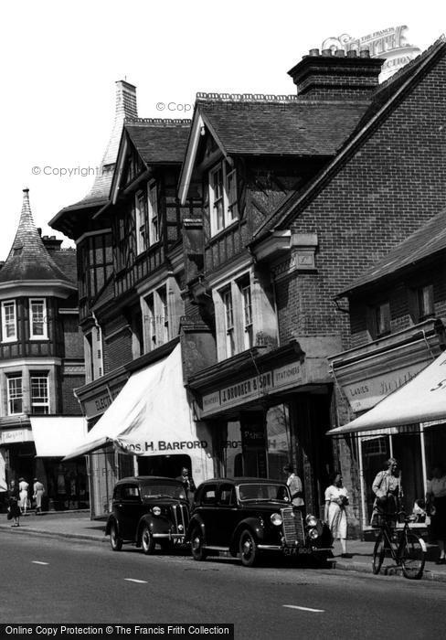 Photo of Uckfield, High Street Shops c.1950