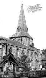 Holy Cross Church c.1955, Uckfield